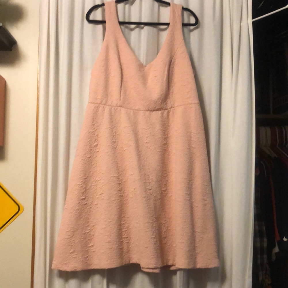 Torrid Pink Textured Dress